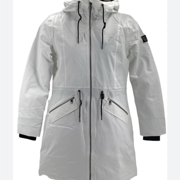 Lole Jackets & Blazers - Lole Sz S White Hooded Kate Coat